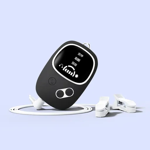 CES Sleep Aid Device Ear Clip & Hand Held Physical Therapy Insomnia Anxiety Relief Sleep Machine Drug Free