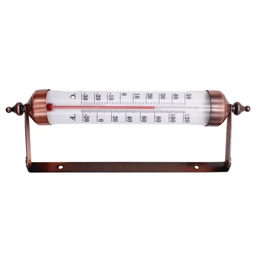 10 Inch Outdoor Wall Mounted Thermometer Garden Terrace Exterior Greenhouse Sun Terrace Measurement Tool Smile Home