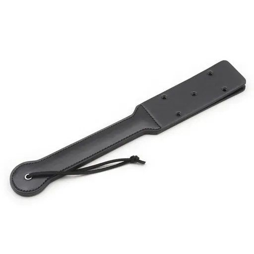 House Of Dasein Black Paddle Bdsm Double Layer Leather Ass Spanking Slave Fetish - Black
