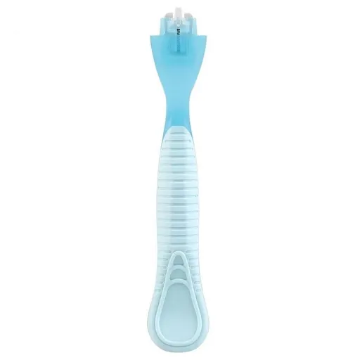 Jiyun Manual Shaving Razor 3 Layer Blade Blue 1 tool holder