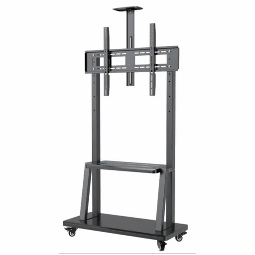32" -100" Heavy Duty Floor TV Stand TV Cart Trolley Height Adjustable Mount Bracket