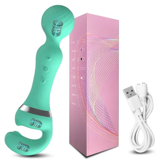 House Of Dasein Powerful 3 In 1 Vibrator Clitoris G Spot Stimulations Women - Green - With Box