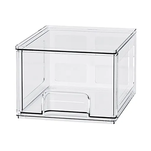 Transparent Acrylic Storage Cabinet Drawer High Space Saving Holder for Daily Goods Baby Bottles Cleaning Supplies