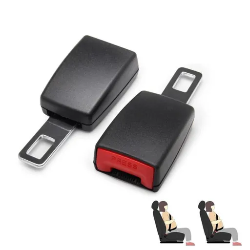 Seat Buckle Belt Extenders Button,Comfortable and Convenient for Car Seat, Original 2pcs Car Coaster, Make You Feel Comfortable