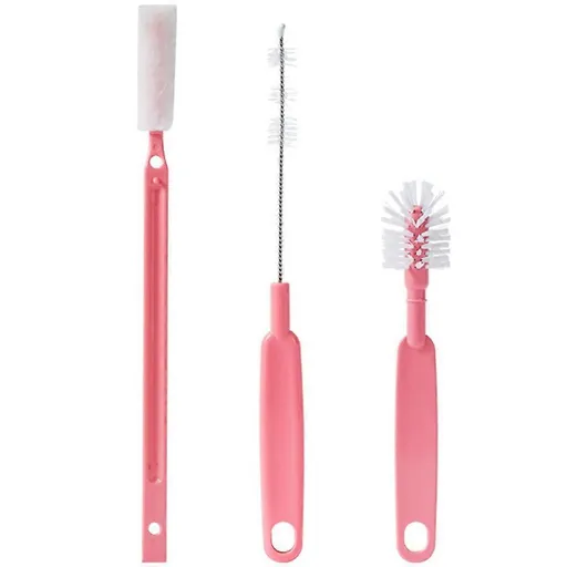 3pcs Bottle Cleaning Brushes, Glass & Kitchen Multi-Use