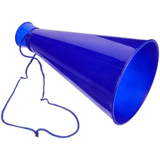 Cheer Megaphone 1Pack Blue for Party Favors Kids Cheering Props Outdoor Activities