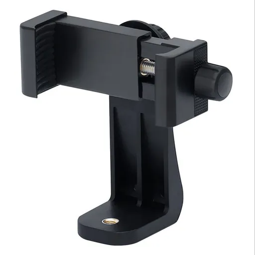 Tripod Phone Mount Holder Head Standard Screw Adapter Rotatable Digtal Camera Bracket,Compatible for Most Cellphones