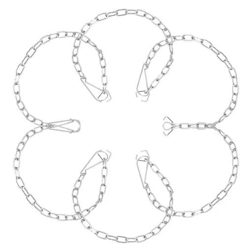 6Pcs Universal Stainless Steel Toilet Flapper Chain for Toilet Flush Replacement