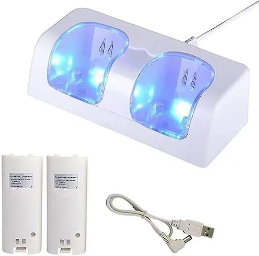 Dual Charging Dock for Nintendo Wii Remote & Gamepad