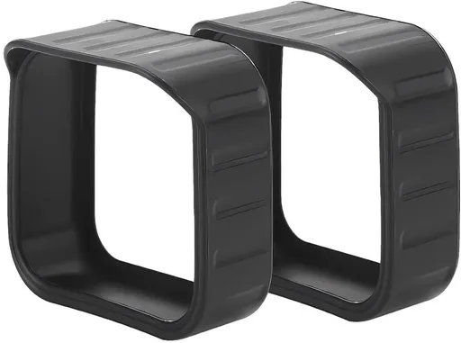 Protective Camera Covers - Pack of 2 Silicone Protectors - Flexible and Lightweight - Scratch Resistant - Made of Silicone - For Security Cameras with Flash