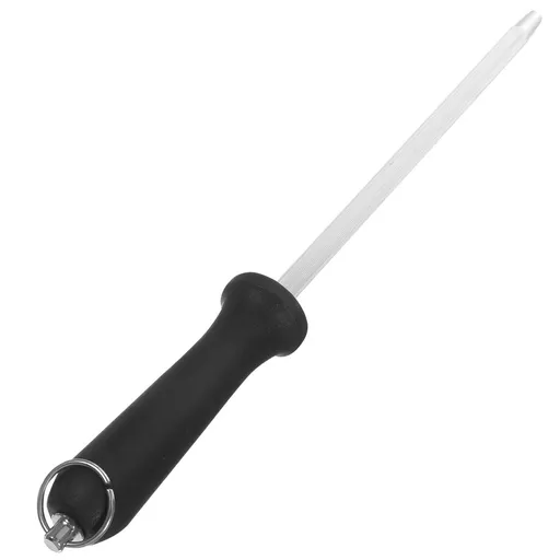 Heavy Duty Stainless Steel Sharpening Rod Multi-Purpose Honing Steel Professional Kitchen Sharpener