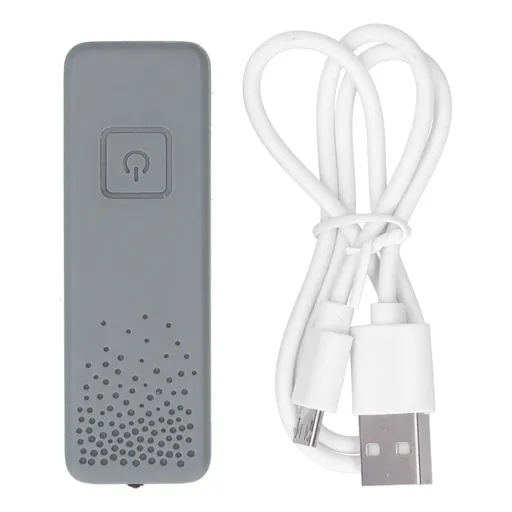 Air Purifier 8 Million Negative Ion Air Cleaner Tie Clip Portable Ion Generator USB ChargingGray