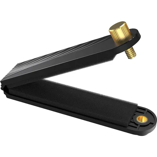 Acoustic Guitar Metal Mute in Black for Noise Reduction and Quieter Practice Sessions, Guitar Accessory