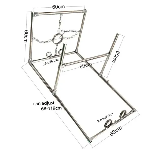 House Of Dasein The Tempest Starter Pack Bdsm Stainless Steel Bondage Frame Sex Furniture - Starter Pack