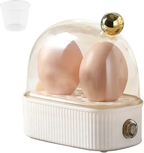 2-Egg Electric Egg Steamer, Compact Size for Home Use