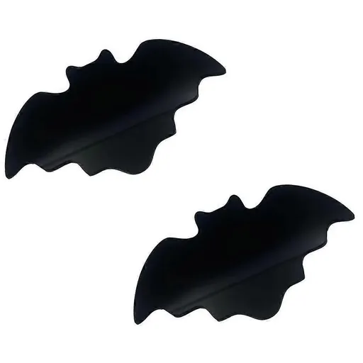 Halloween Bat Shaped Drink Coasters Non-Slip Tableware Mats