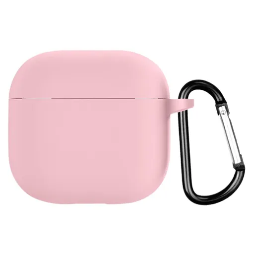 Earbud Case Cover Silicone Anti-Fall Dustproof for Apple Airpods 4 2024 Model Pink