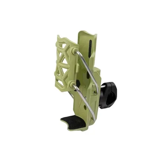 Universal Bicycle Water Bottle Holder Adjustable Handlebar Cup Cage Bike Bottle Mount for Road Cycling Mountain Bike Outdoor Sports - Green