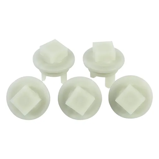 5 Piece Home Kitchen Meat Grinder Parts Plastic Gear Sleeve Compatible with Bosch