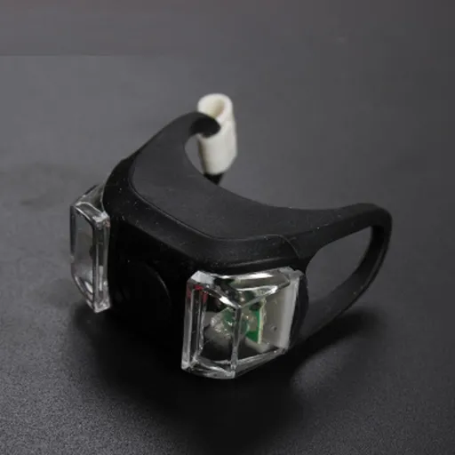 6 pcs Bike Lights Front and Back, LED Clip-On Bicycle Lights with Waterproof Silicone Housing, Multi-purpose Water Resistant