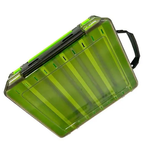Fishing Lures Baits Hook Case Tackle Organizers Terminals Fishing Tackle Box - Green