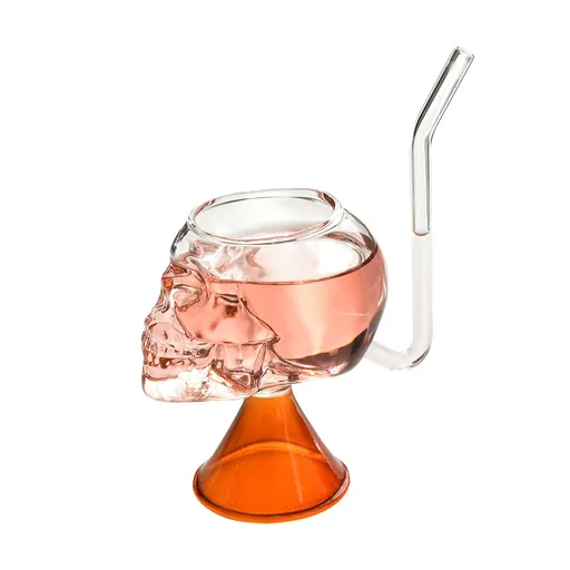 Skull Vampire Glass High Borosilicate Skull Glass Halloween Kitchen Decoration Cup for Fragrant Tea Red Wine