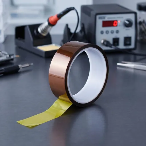 Polyimide Tape with Silicone Adhesive for Electrical Insulation and Wire Bundle