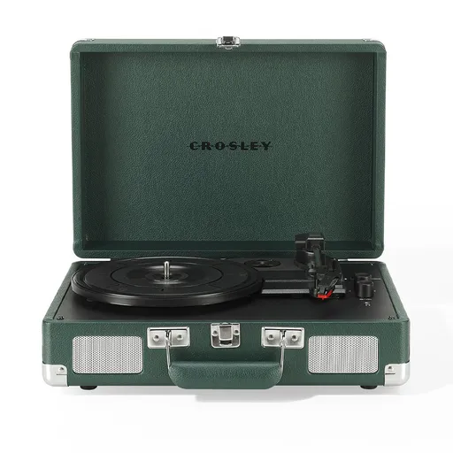 Crosley Cruiser Bluetooth Portable Turntable - Emerald Green