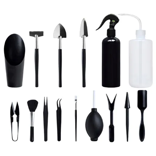 15PCS Heavy Duty Garden Tools Mini Gardening Hand Tools Set Gardening Tool Set Gardening Gifts