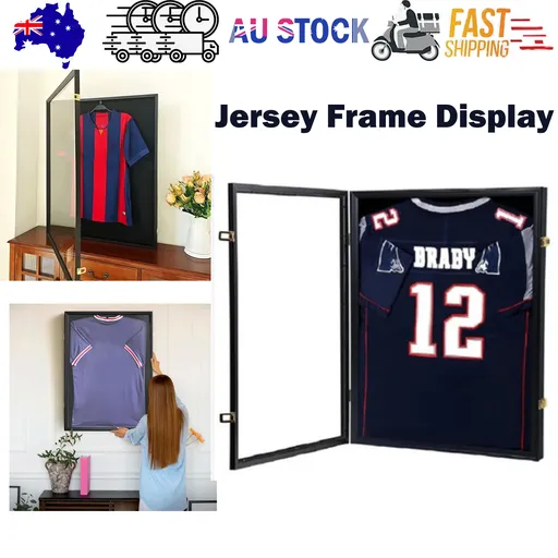 Jersey Frame Display Case Large Sports Jersey Showcase Box Custom Shirt Display