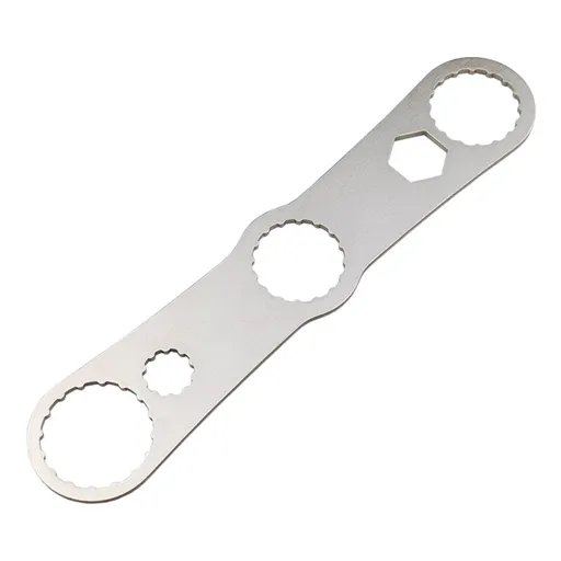 Bicycle wrench, bicycle bottom bracket wrench, stainless steel disassembly hex wrench, bicycle center axle disassembly tool