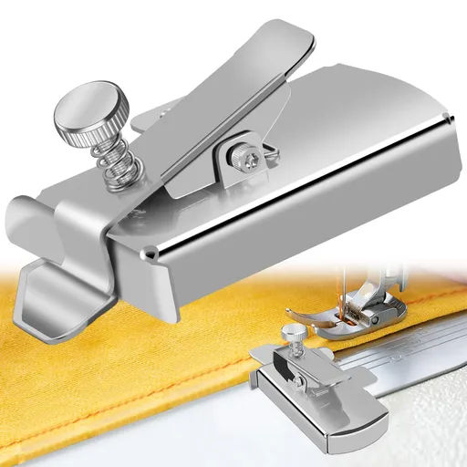 Magnetic Seam Guide for Sewing Machine, Magnetic Sewing Guide with Clip, Multifunctional Ruler, Hemmer Guide, Seam Guide