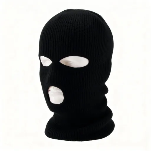 2pcs 3 Hole Winter Knitted Mask, Full Face Cover Ski Scarf Mask Warm for Adult Skiing, Motorcycle,Wind Protection