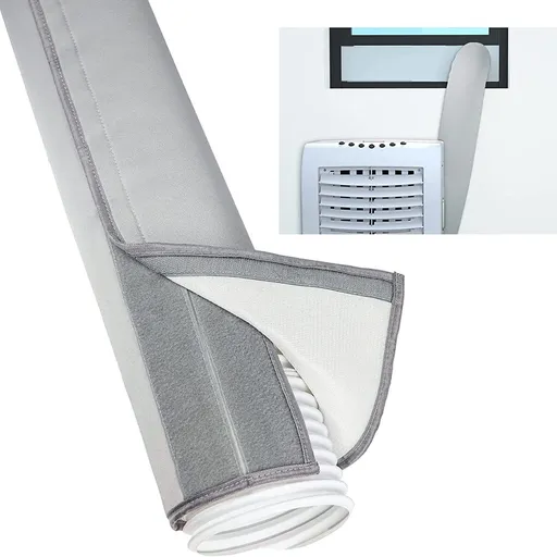 Insulated Portable Air Conditioner Hose Cover Wrap, AC Hose Hose Protective Dust Sleeve Fit 5-inch and 5.9-inch Diameter