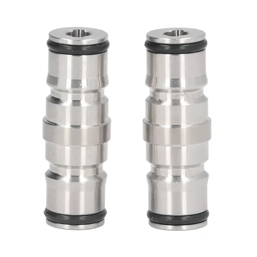 2 Pcs Homebrew Beer Keg Ball Lock Post Connector Stainless Steel Durable Quick Ball Lock Connector