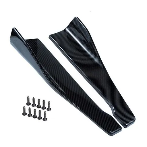 Universal Car Rear Bumper Protector Front Edge Cover with Screws 1 Piece Pack
