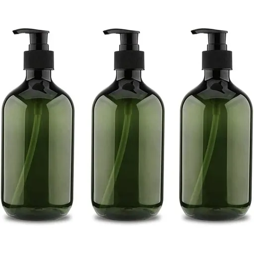 3 pcs 5Ooml Pump Bottles, Shampoo Bottle, Refillable Liquid Dispensers Dispenser Bottle, Empty Refillable Pump