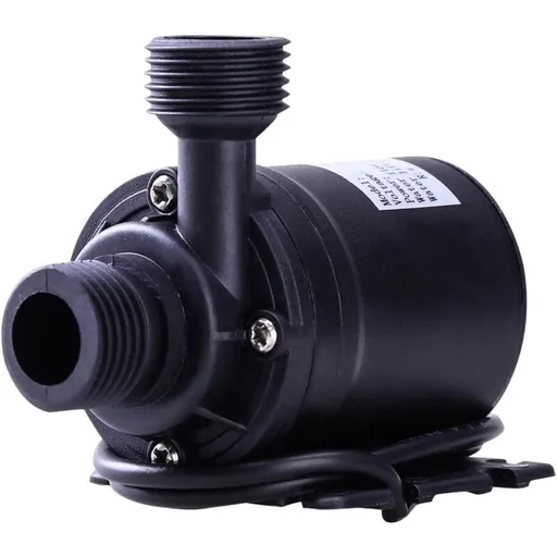 DC 12V Brushless Submersible Water Pump for Fountain Pool Solar Circulation, 800L per Hour 5M Lift