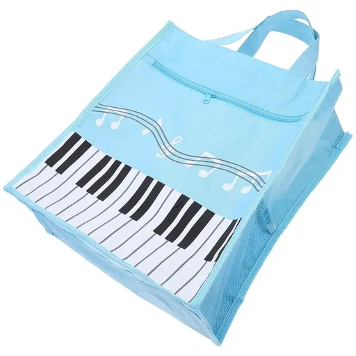 Rectangular Non-Woven Fabric Music Bag, Travel and Practice Case for Musicians, 1 Set