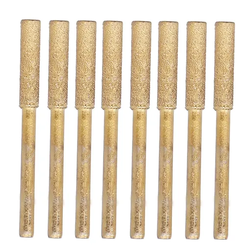 8Pcs Electric Saw Sharpener Easy Installation High Efficiency Metal Polishing Tools for Wood Mold4mm