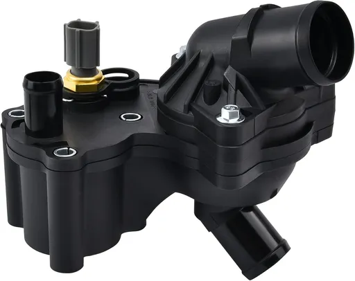 Thermostat Housing Kit Assembly, 2L2Z8592AA, Compatible with 2002-2010 Explorer Sport & Mercury Mountaineer V6 4.0L