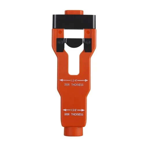 Door Latch Chisel Positioning Tool: Precise Positioning Without Measurement, Easy Installation With Less Effort/ORANGE