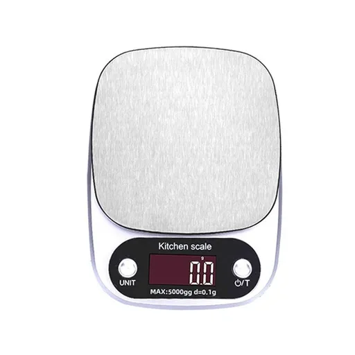 Food Kitchen Scale Digital Weight Grams and Oz，Professional Small Digital Kitchen Food Scales 10000/1gfor Weight Loss（battery-powered version）