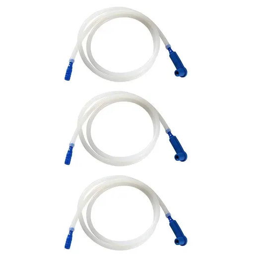3X Brake Hose Car Brake Bleeder Hose Brake Oil Bleeder Oil Replacement Tool - 120cm