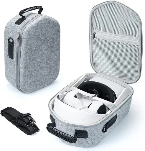 Carrying Case ,Travel Case Storage Bag Accessories/Pro Vr Headset With Elite Strap,Touch Controllers And Other Vr