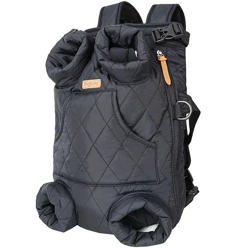 Winter Pet Front Pack: Warm, Lightweight, Hands-Free, Cozy Companion for Every Journey/black