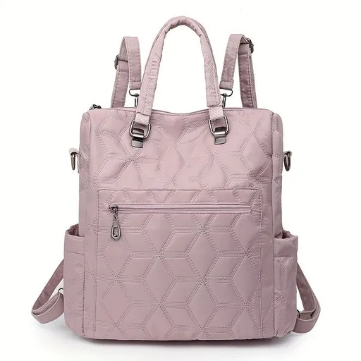 Fashionable Backpack Dual Strap Backpack Travel Backpack Daily Use Backpack - Gray - Size 36-34-14