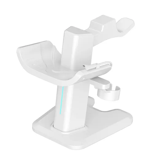 VR Display Stand Compatible with Headset Controllers Desk Stand Organizer, Charging Dock Station for VR Headset Accessories