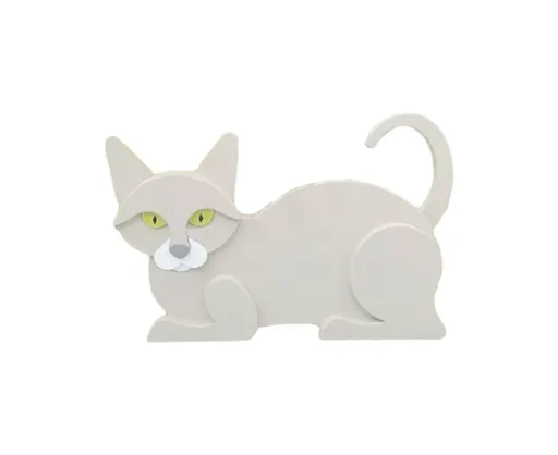 Flower Pot Cat Shape Garden Decoration - H