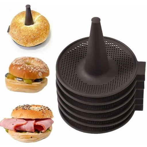 Donut Mold for Baking, Molds Set, 6- Silicone Baking Mold Set, Baking Tools Bread Baking Cake Mould, for and Doughnut Cake Pans